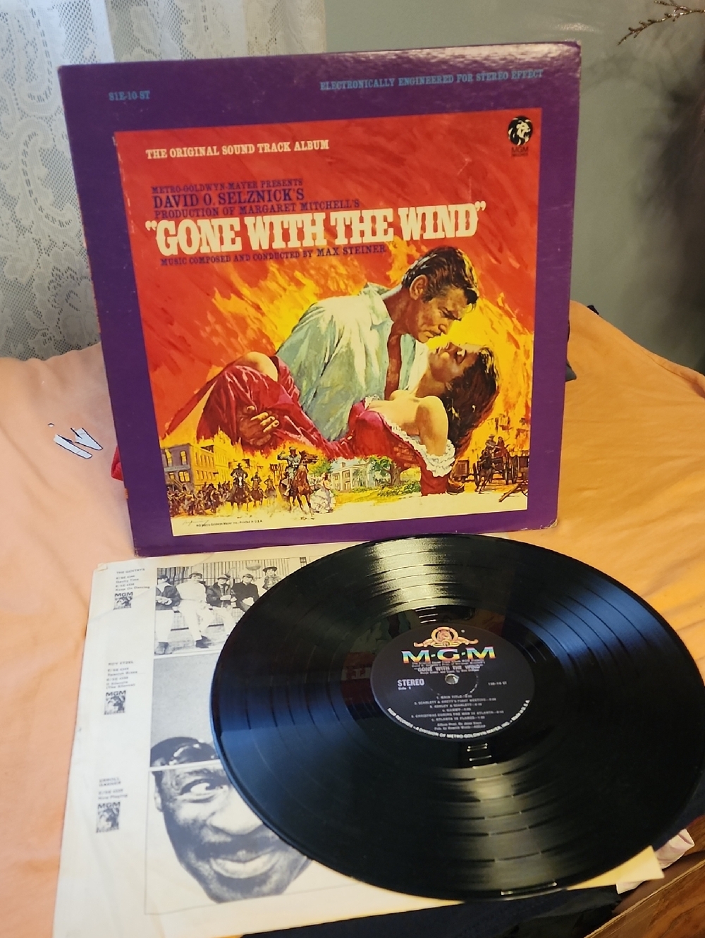 Rare AMAZING OG GONE WITH THE WIND SOUNDTRACK VINYL RECORD M-